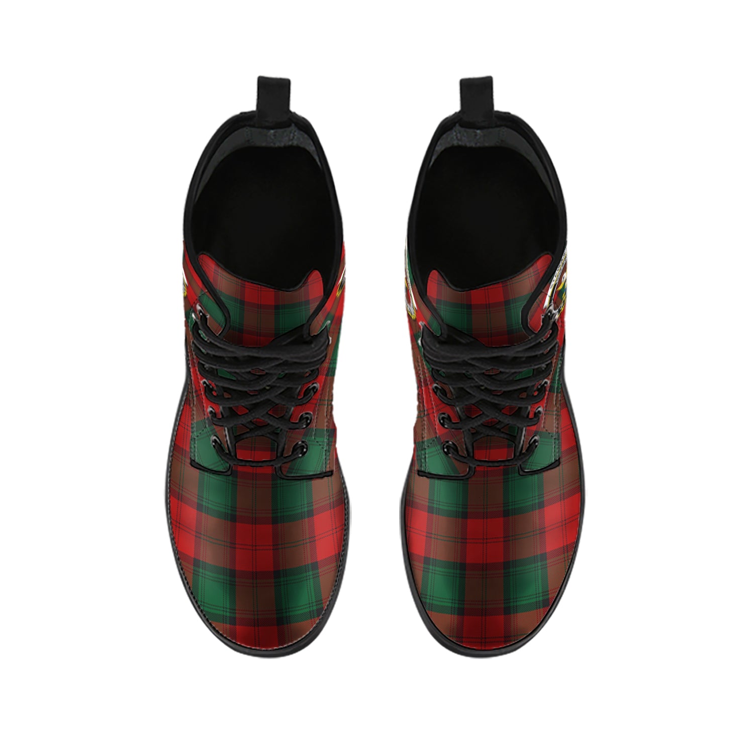 stewart-of-atholl-tartan-leather-boots-with-family-crest