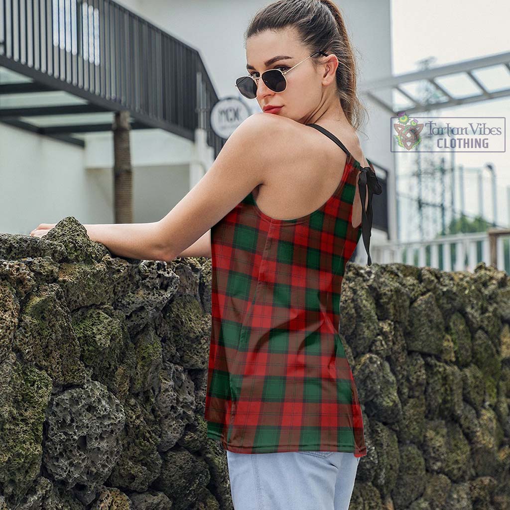 Tartan Vibes Clothing Stewart of Atholl Tartan Loose Halter Neck Camisole