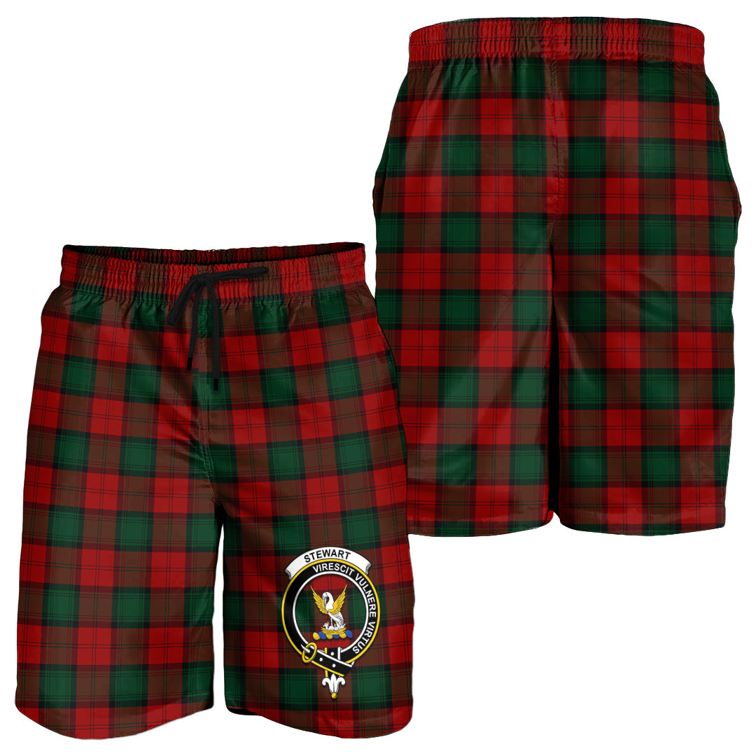 stewart-of-atholl-tartan-mens-shorts-with-family-crest