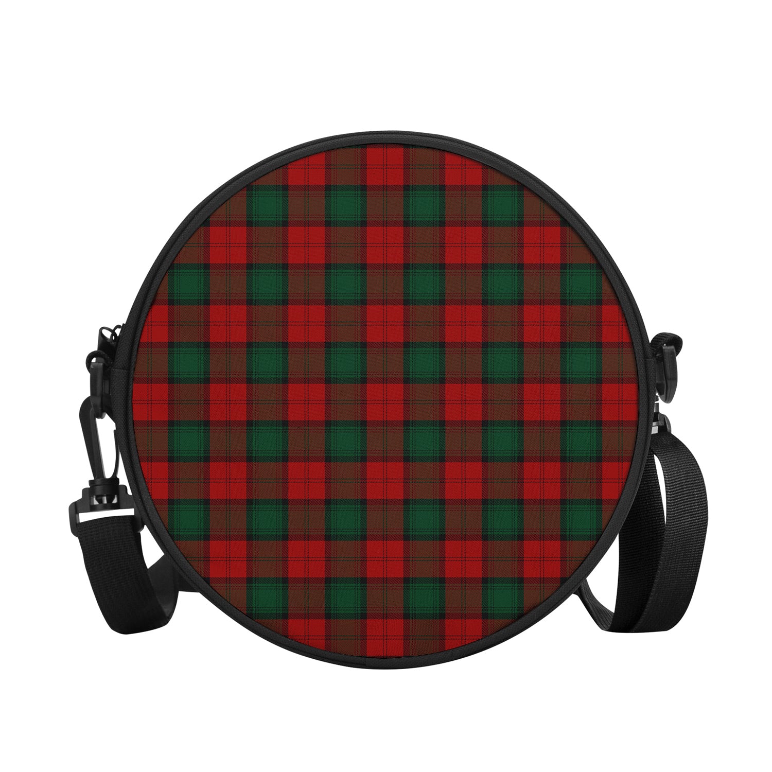 Stewart of Atholl Tartan Round Satchel Bags - Tartanvibesclothing