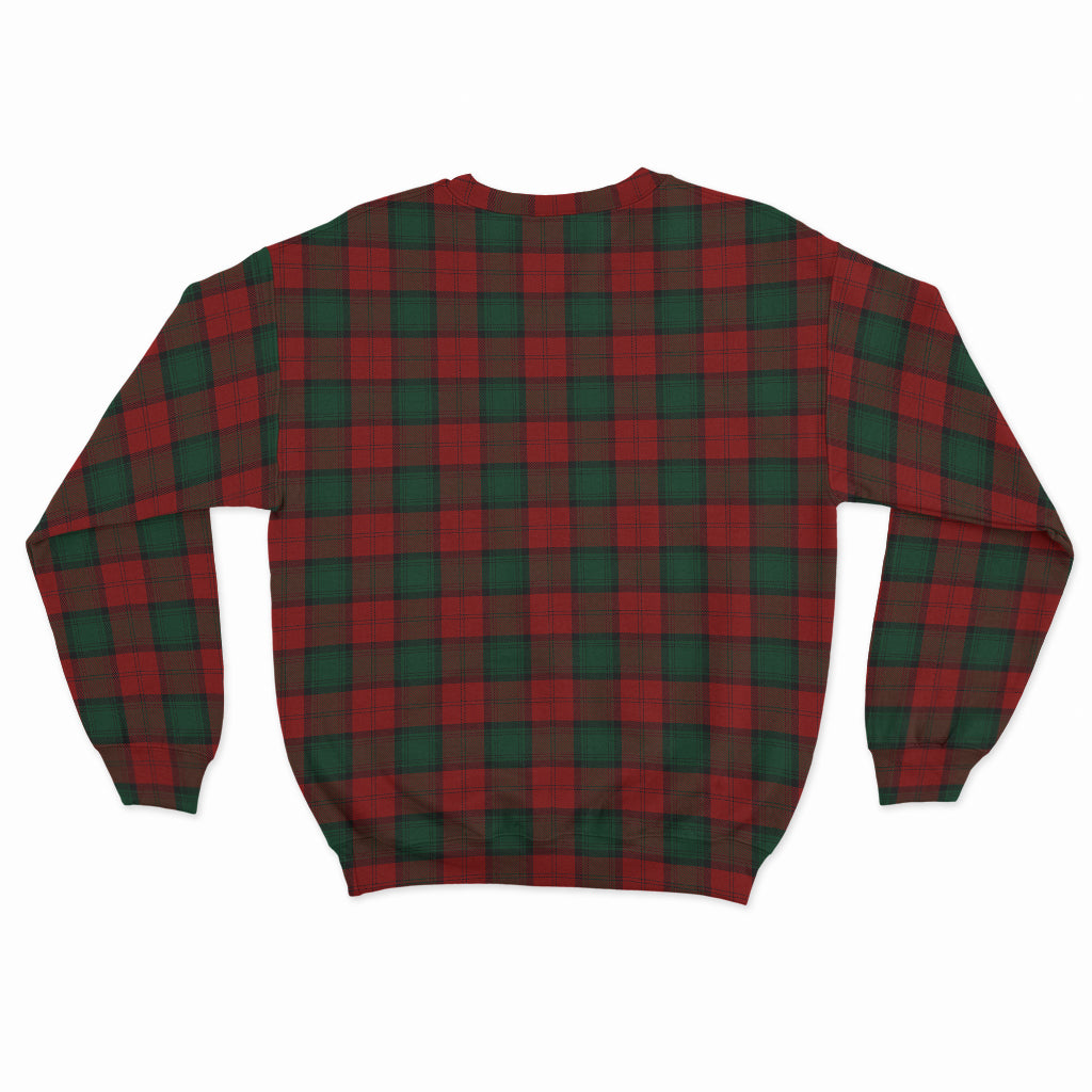 Stewart of Atholl Tartan Sweatshirt with Family Crest - Tartan Vibes Clothing