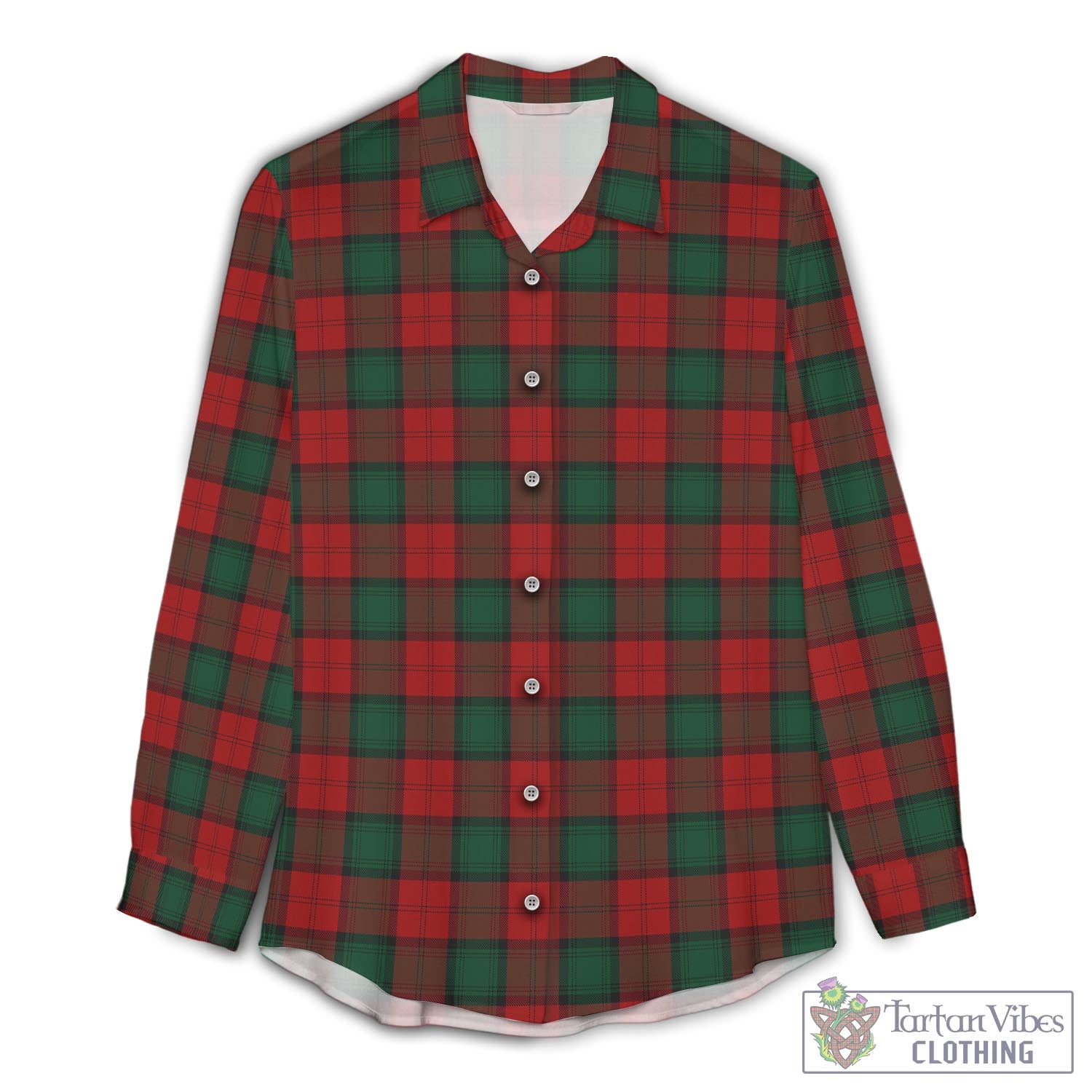 Stewart of Atholl Tartan Womens Casual Shirt