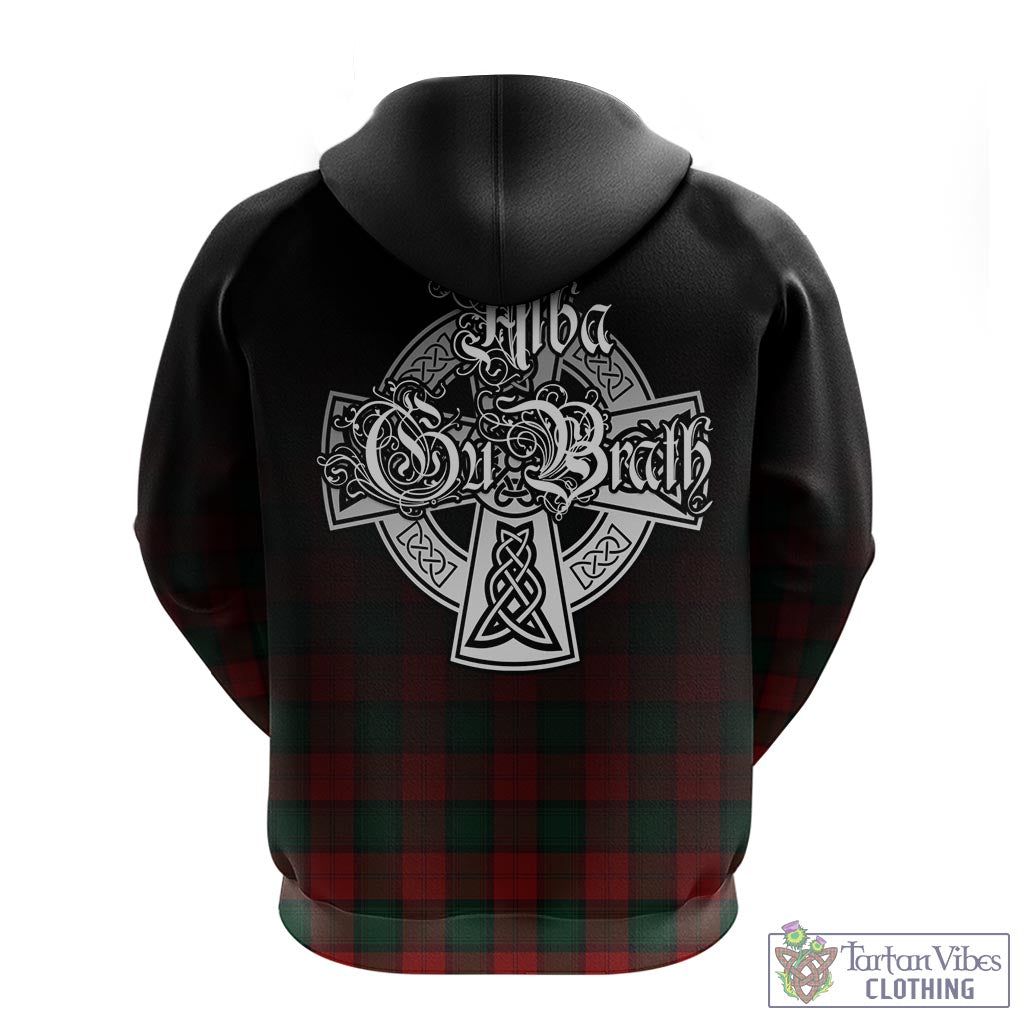 Tartan Vibes Clothing Stewart of Atholl Tartan Hoodie Featuring Alba Gu Brath Family Crest Celtic Inspired