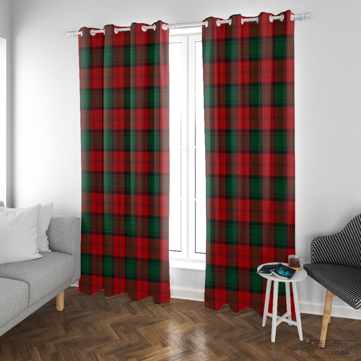 Stewart of Atholl Tartan Window Curtain