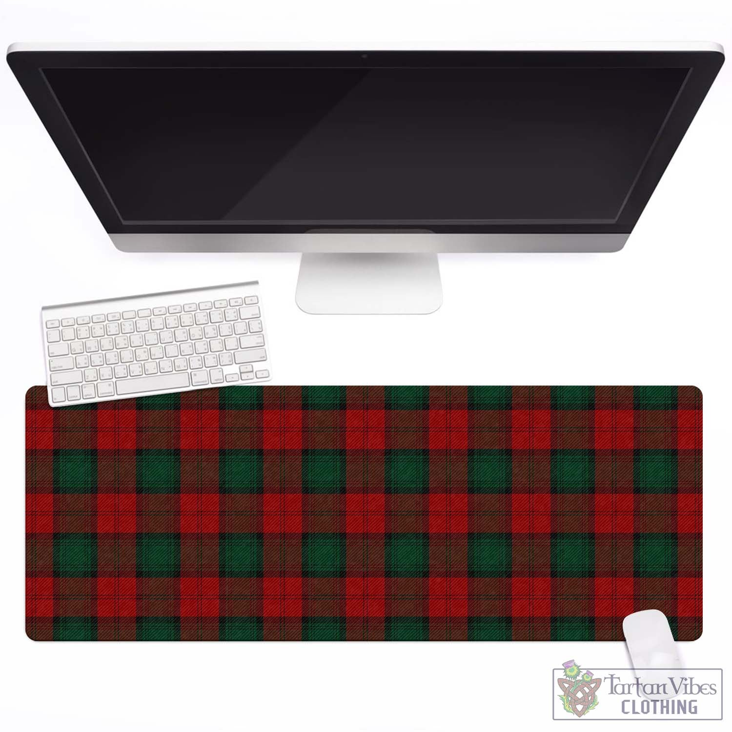 Tartan Vibes Clothing Stewart of Atholl Tartan Mouse Pad