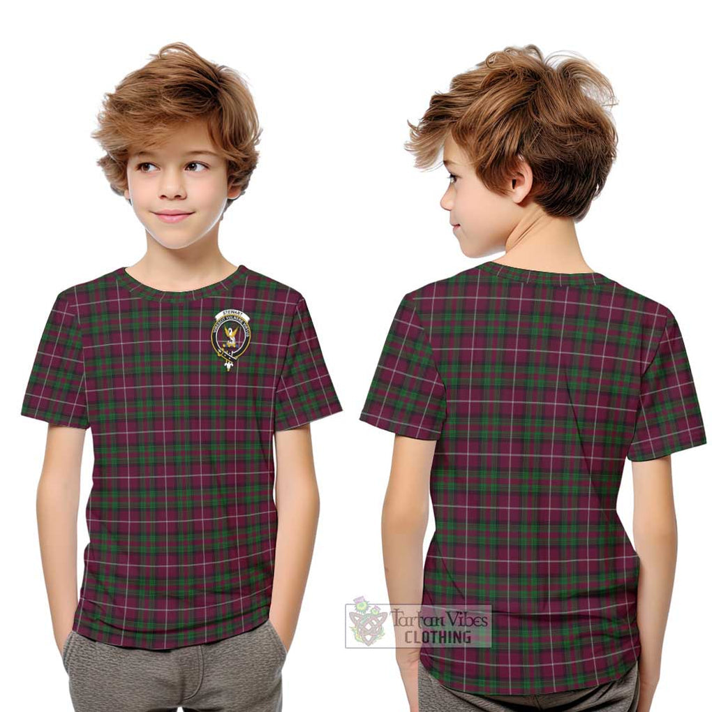 Stewart of Bute Hunting Tartan Kid T-Shirt with Family Crest Youth XL Size14 - Tartanvibesclothing Shop