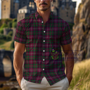 Stewart of Bute Hunting Tartan Cotton Hawaiian Shirt