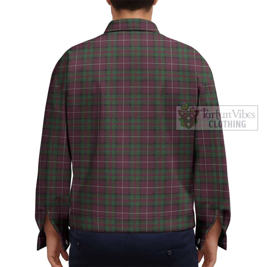 Stewart of Bute Hunting Tartan Unisex Lapel Cotton Jacket - Tartan Vibes Clothing