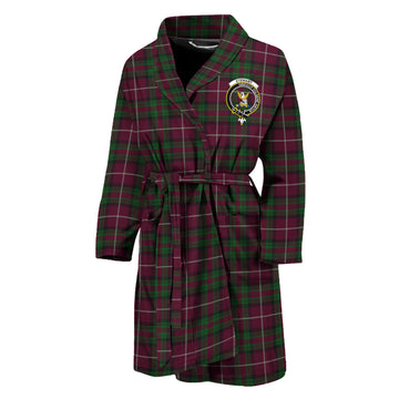 Stewart of Bute Hunting Tartan Bathrobe with Family Crest