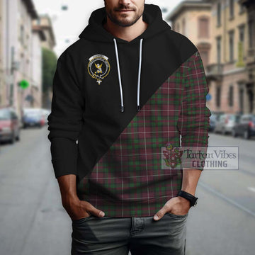 Stewart of Bute Hunting Tartan Hoodie with Family Crest and Military Logo Style