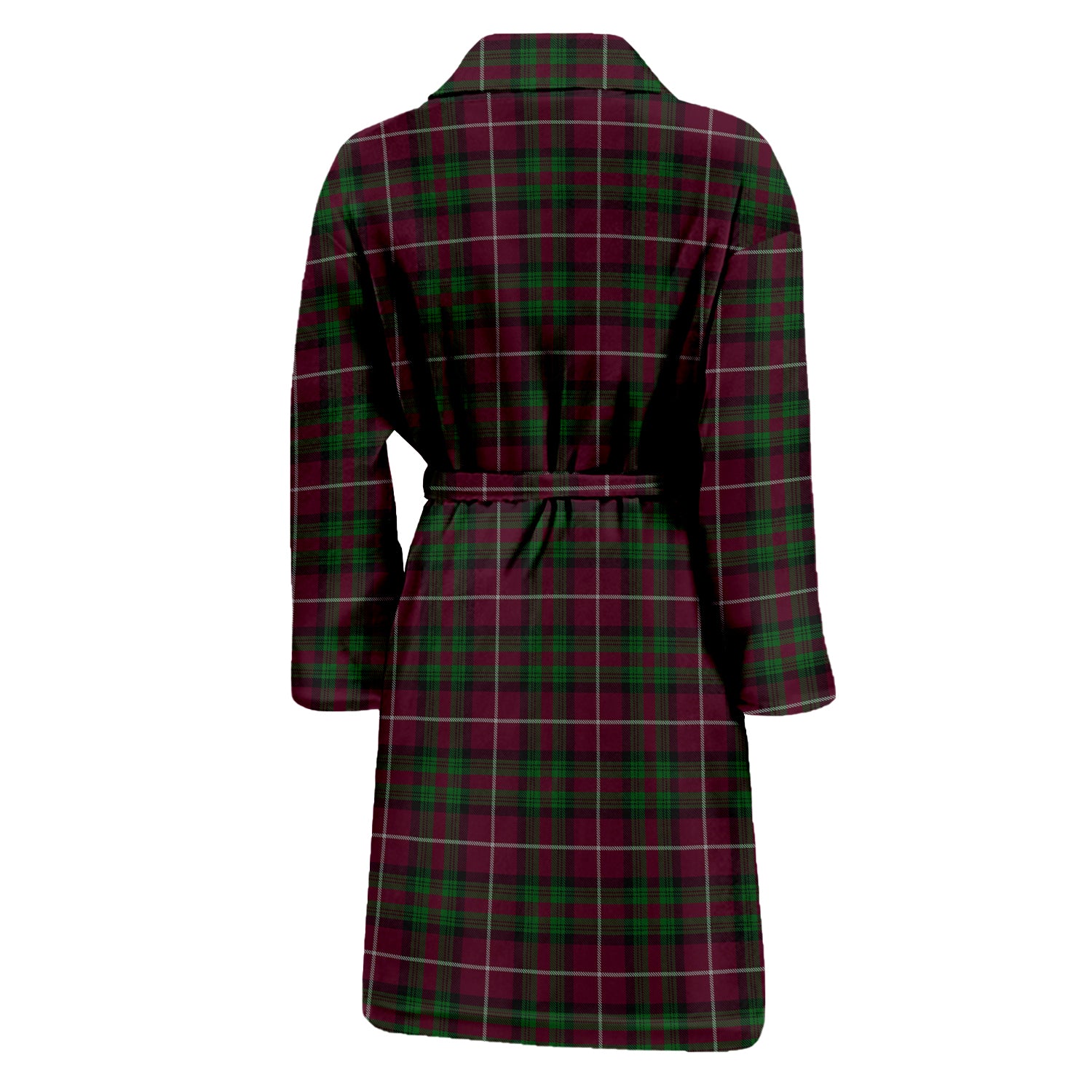 Stewart of Bute Hunting Tartan Bathrobe with Family Crest - Tartan Vibes Clothing