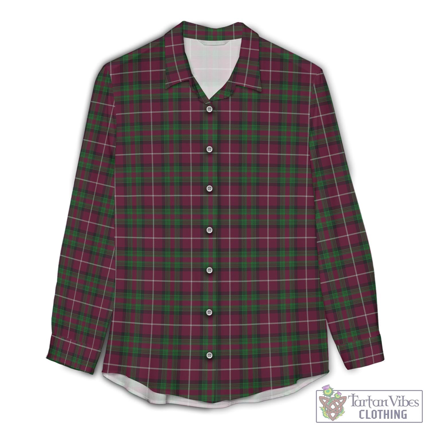 Stewart of Bute Hunting Tartan Womens Casual Shirt