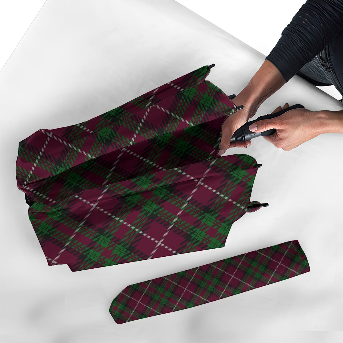 Stewart of Bute Hunting Tartan Umbrella - Tartanvibesclothing