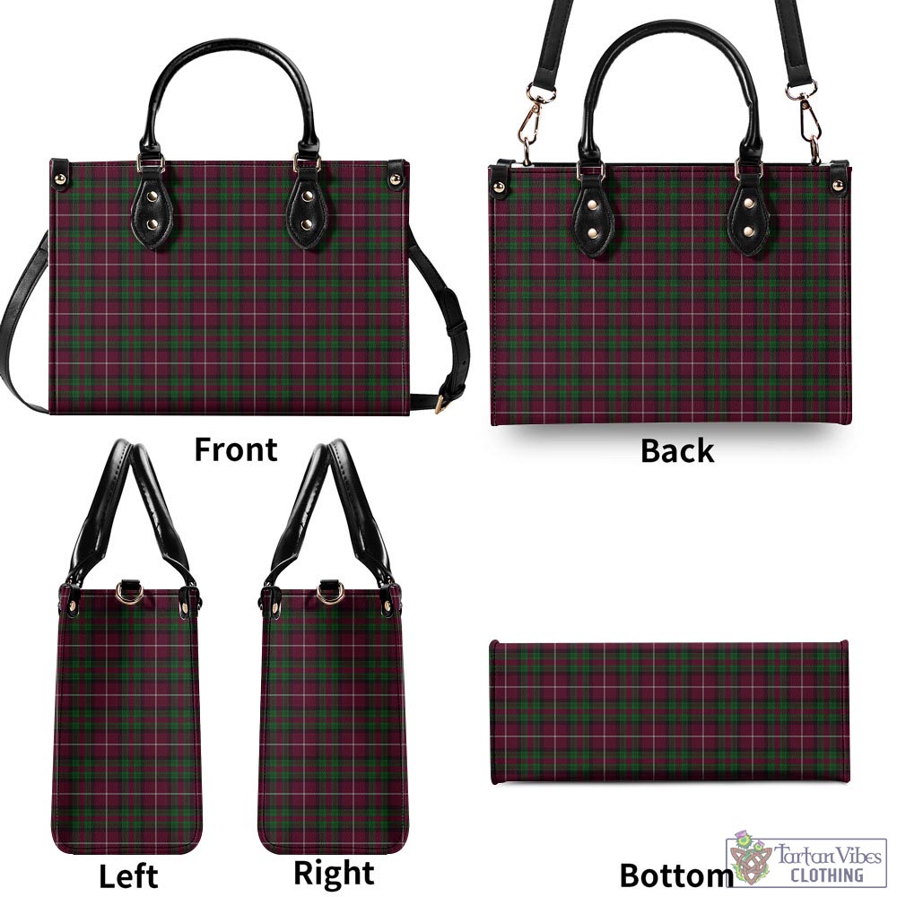 Tartan Vibes Clothing Stewart of Bute Hunting Tartan Luxury Leather Handbags