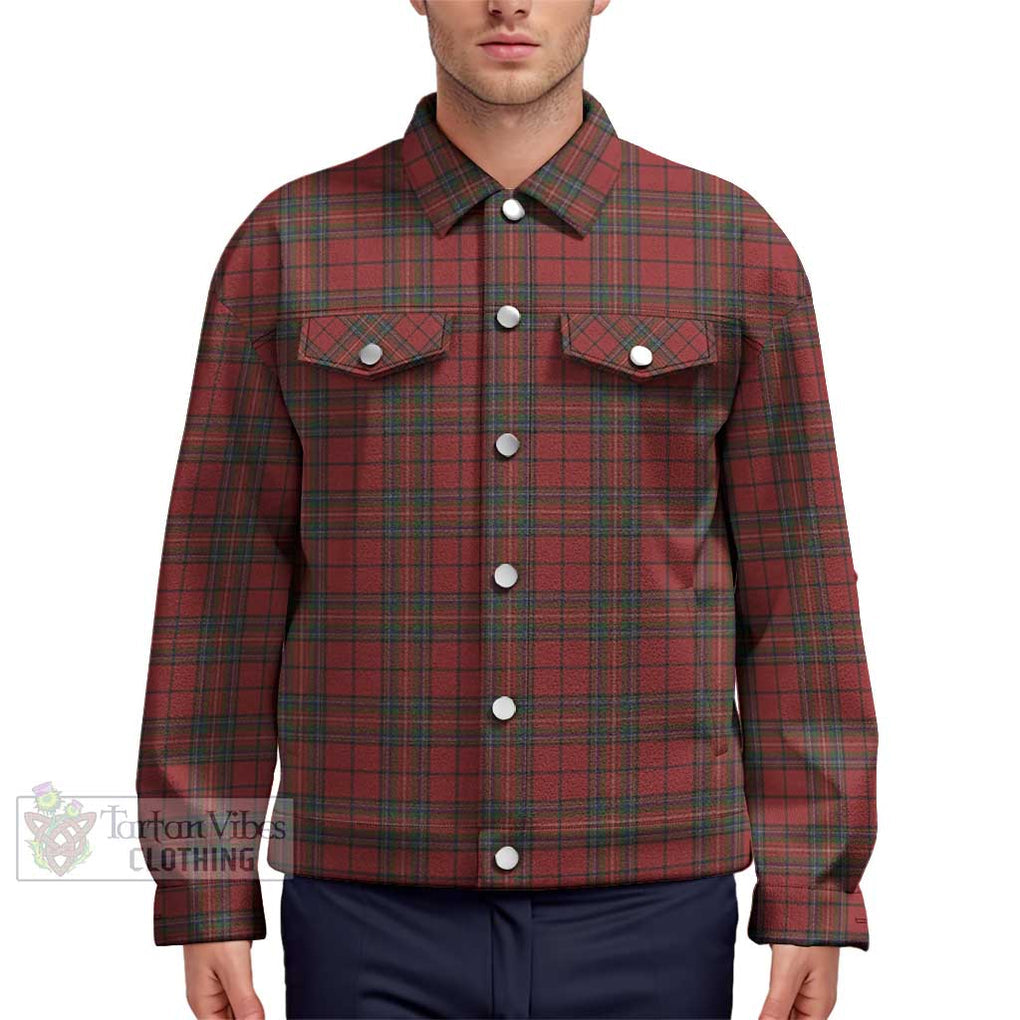 Stewart of Galloway Tartan Unisex Lapel Cotton Jacket Unisex - Tartan Vibes Clothing