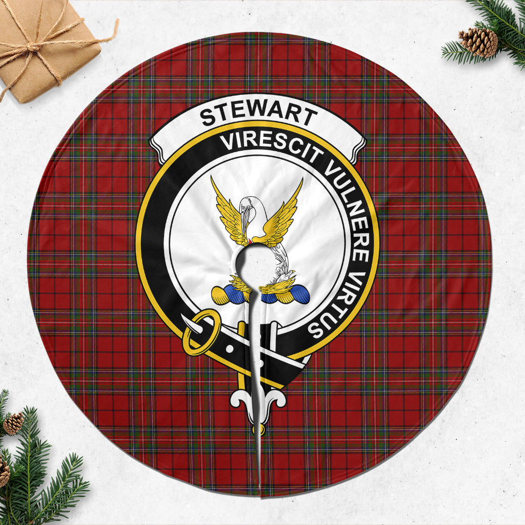 stewart-of-galloway-tartan-christmas-tree-skirt-with-family-crest