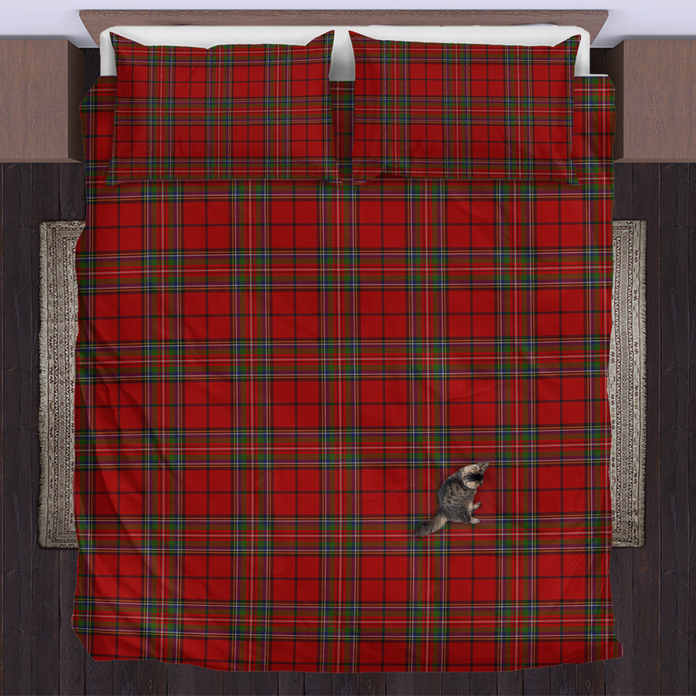 Stewart of Galloway Tartan Bedding Set US Bedding Set - Tartan Vibes Clothing