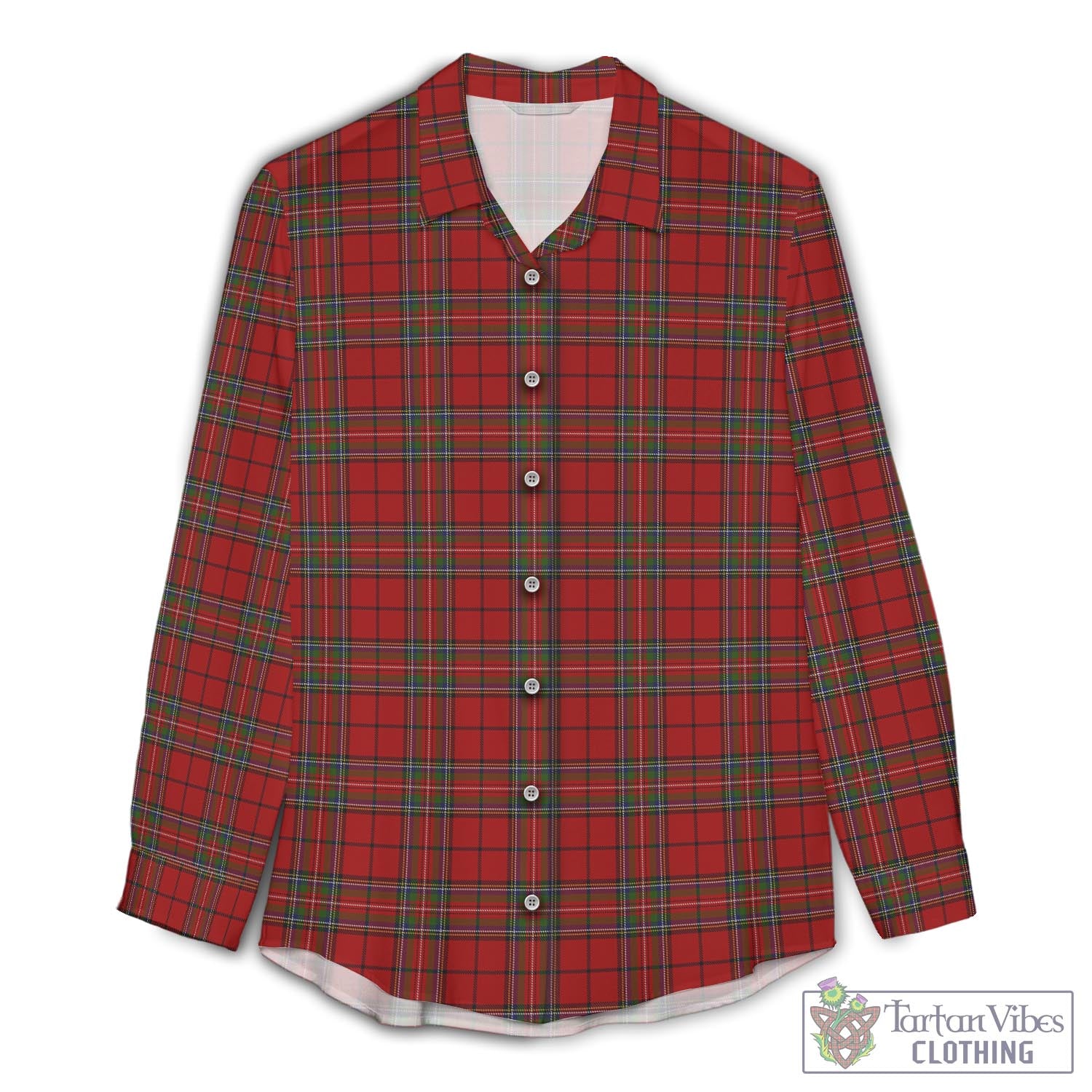 Stewart of Galloway Tartan Womens Casual Shirt