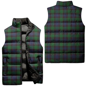 Stewart Old Tartan Sleeveless Puffer Jacket