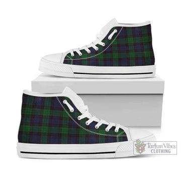 Stewart Old Tartan High Top Shoes