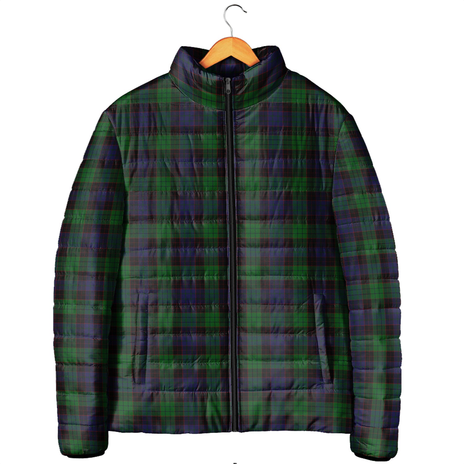 Stewart Old Tartan Padded Jacket Men's Padded Jacket - Tartan Vibes Clothing