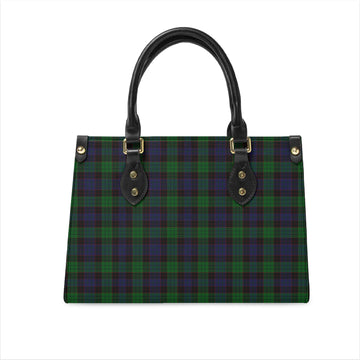 Stewart Old Tartan Leather Bag