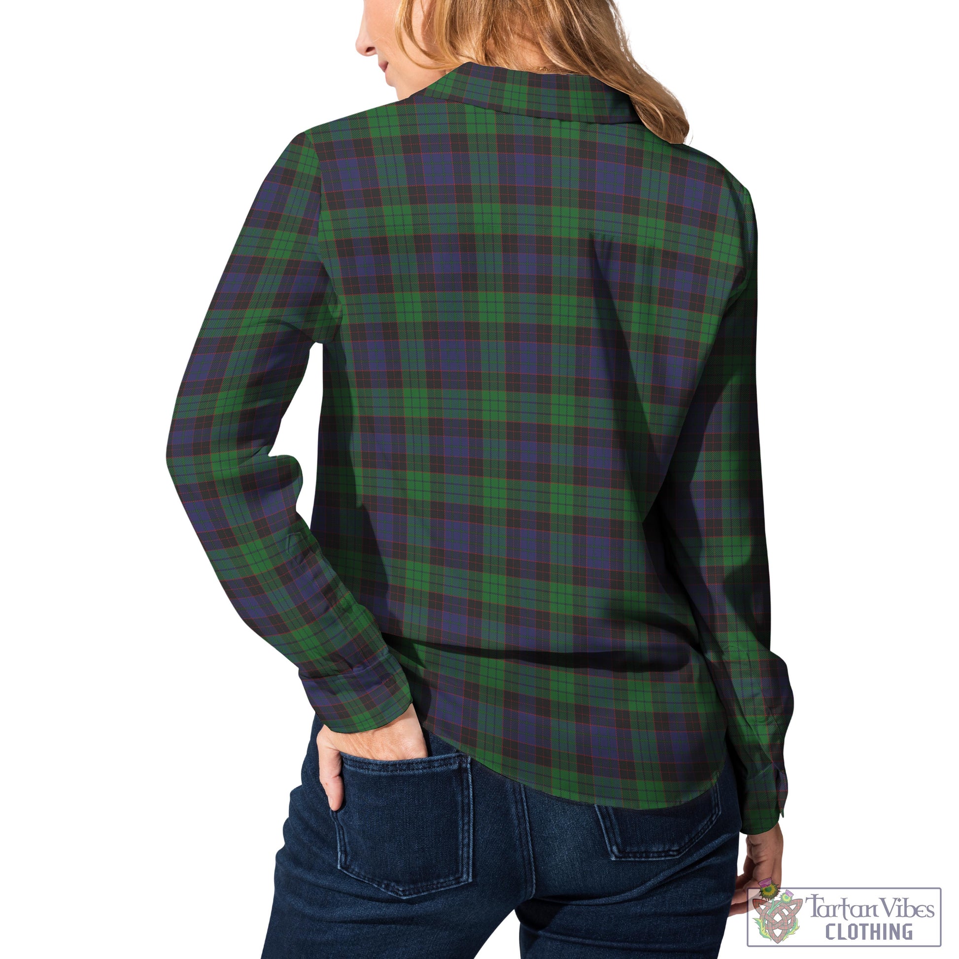 Stewart Old Tartan Womens Casual Shirt