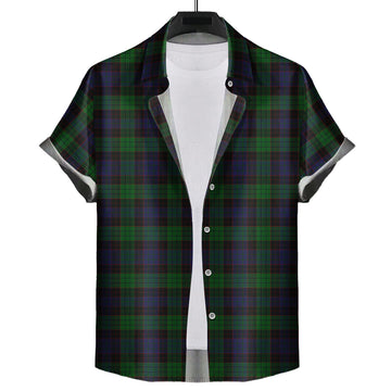 Stewart Old Tartan Short Sleeve Button Down Shirt