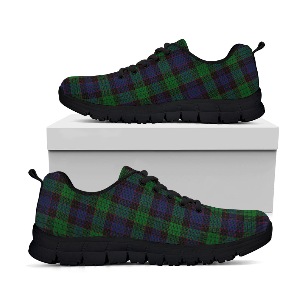 Stewart Old Tartan Sneakers Kid's Sneakers - Tartan Vibes Clothing