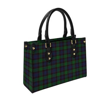 Stewart Old Tartan Leather Bag