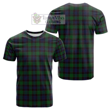 Stewart Old Tartan Cotton T-Shirt