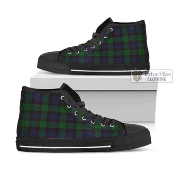 Stewart Old Tartan High Top Shoes