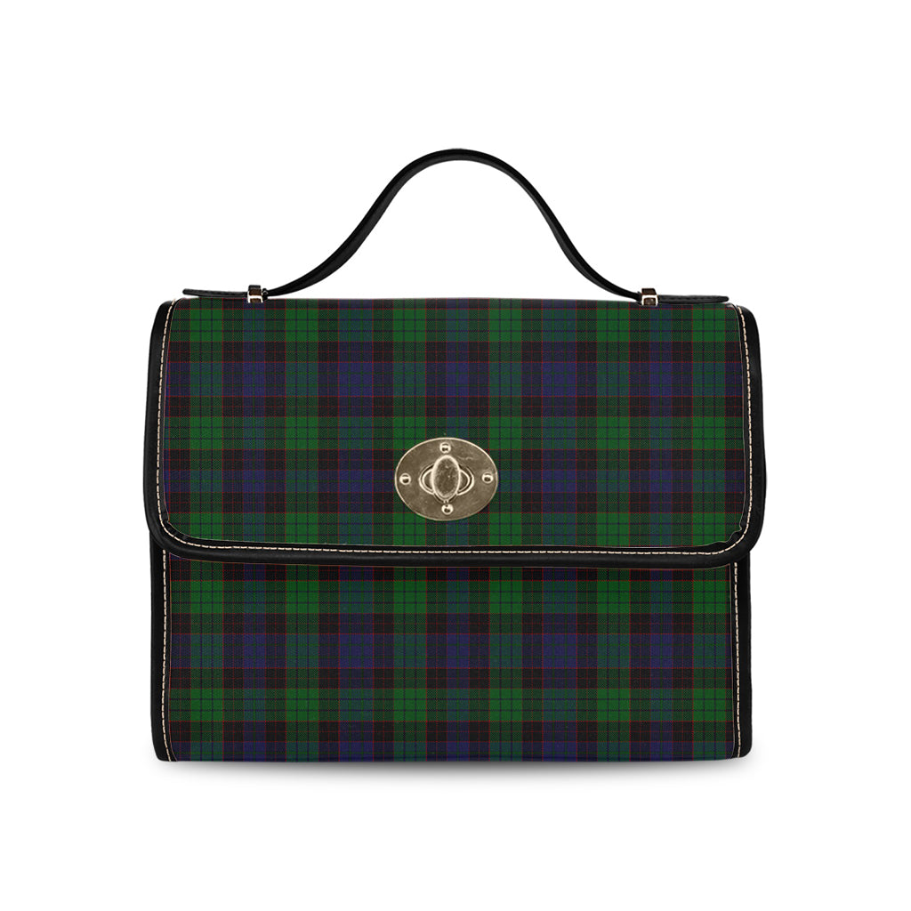 Stewart Old Tartan Leather Strap Waterproof Canvas Bag - Tartanvibesclothing