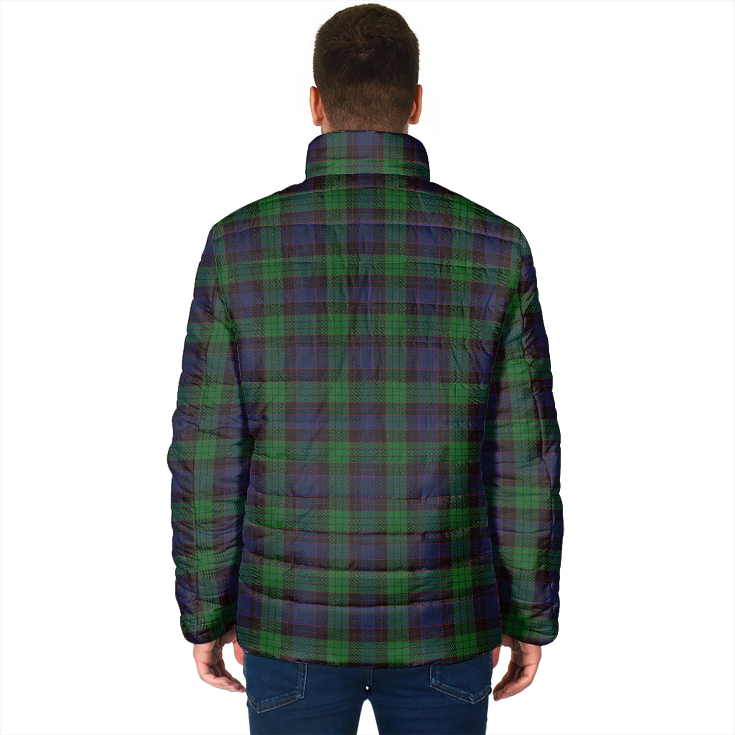 Stewart Old Tartan Padded Jacket - Tartan Vibes Clothing