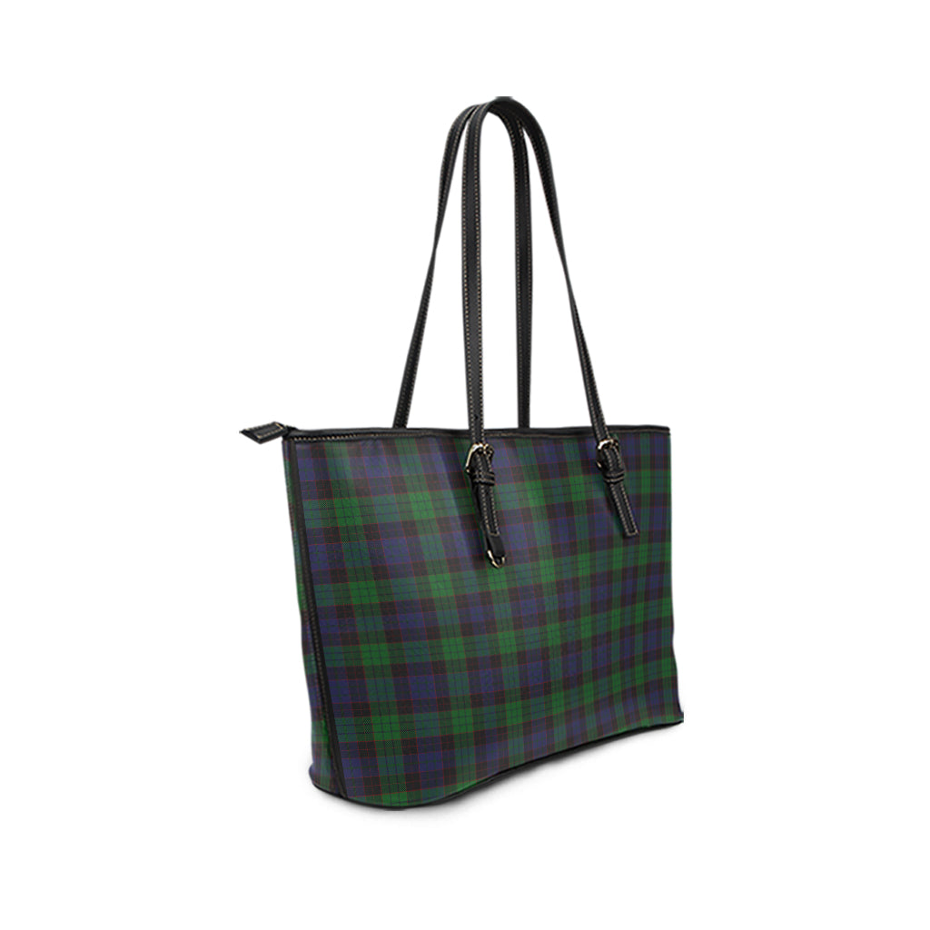 stewart-old-tartan-leather-tote-bag