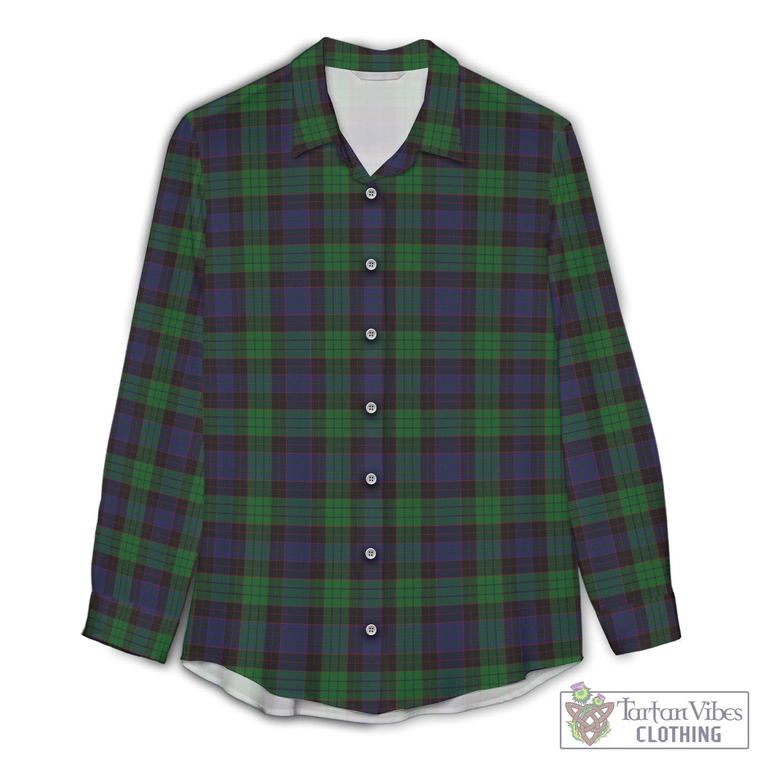 Stewart Old Tartan Womens Casual Shirt