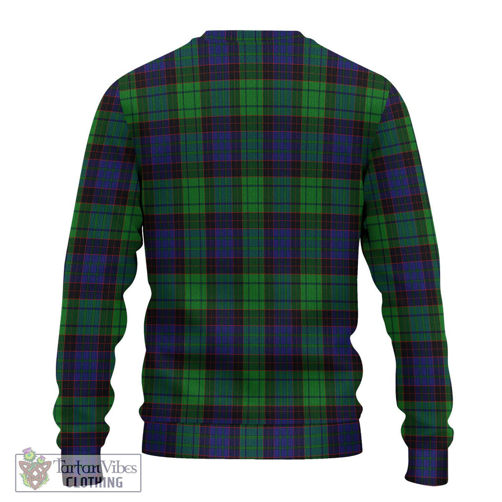 Stewart Old Modern Tartan Knitted Sweater with Family Crest DNA In Me Style - Tartanvibesclothing Shop