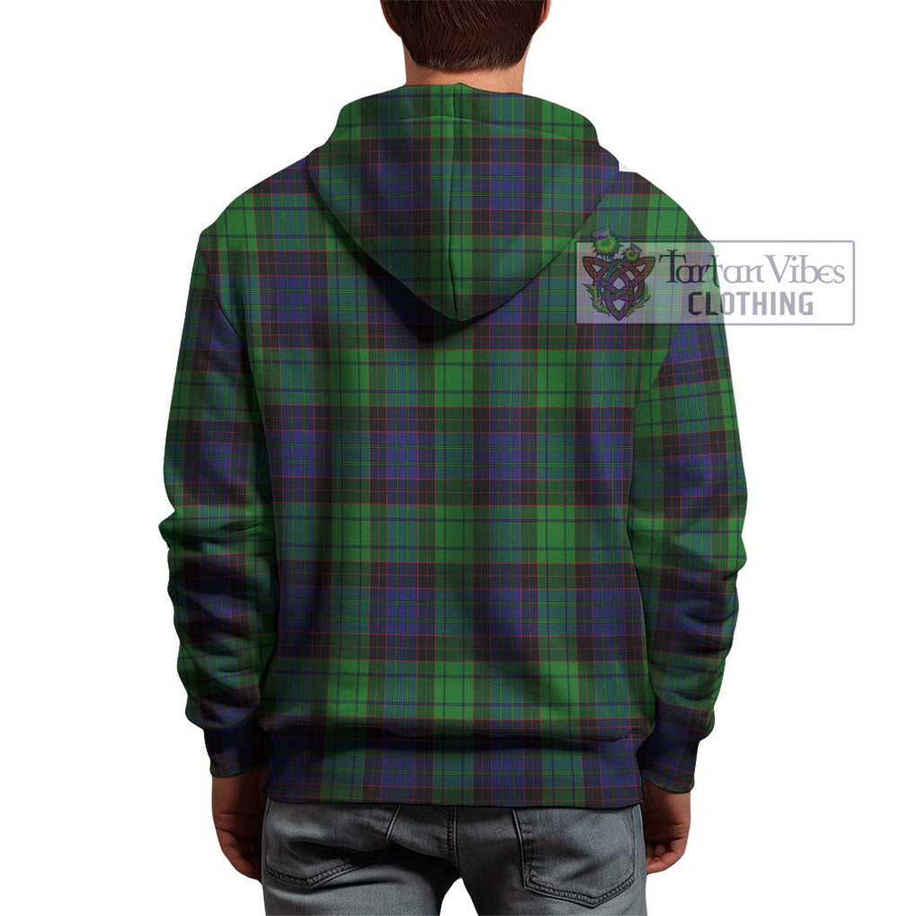 Stewart Old Modern Tartan Hoodie with Family Crest DNA In Me Style - Tartanvibesclothing Shop