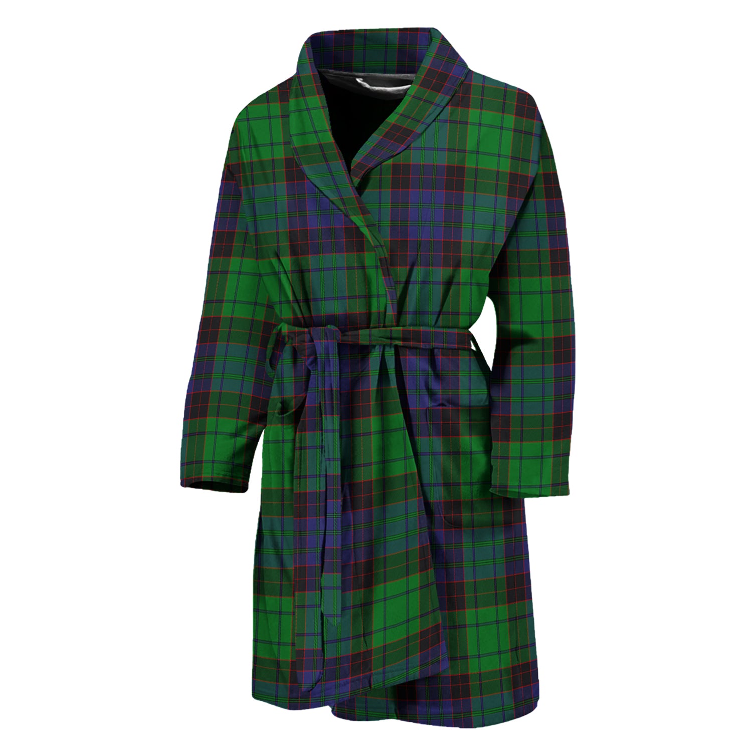 Stewart Old Modern Tartan Bathrobe - Tartan Vibes Clothing