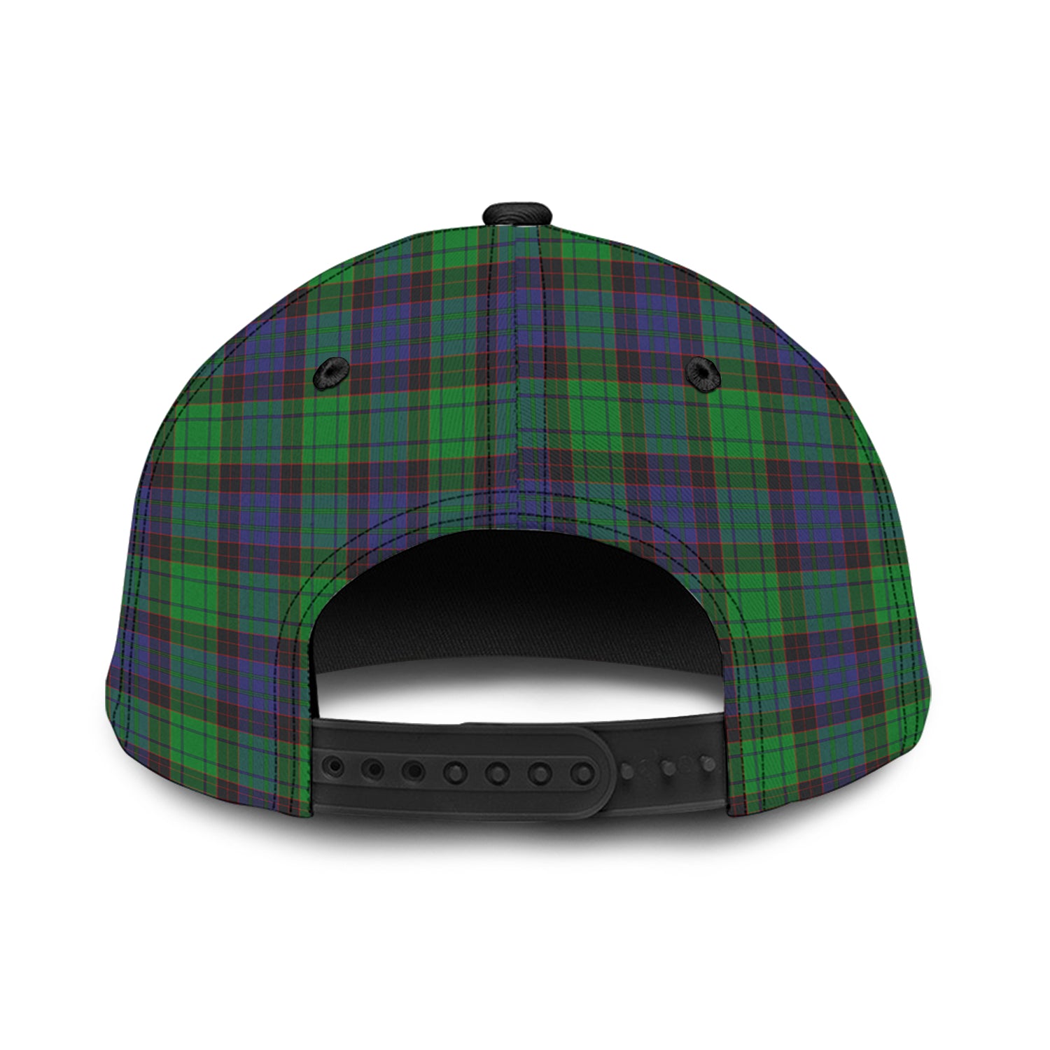 Stewart Old Modern Tartan Classic Cap with Family Crest - Tartan Vibes Clothing