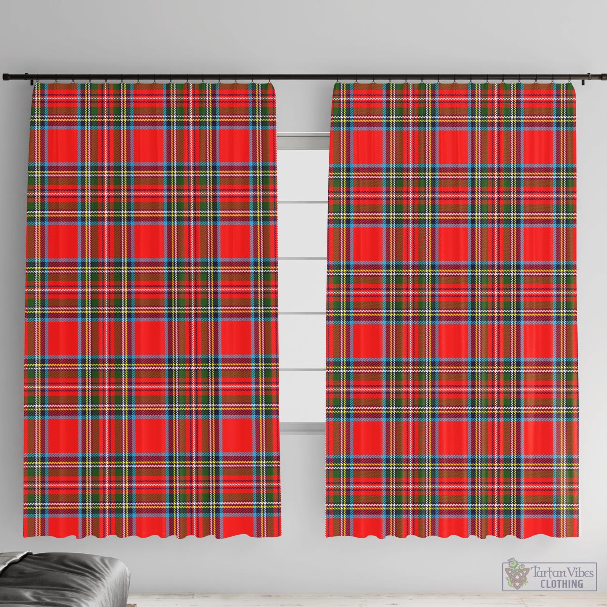 Stewart Royal Tartan Window Curtain