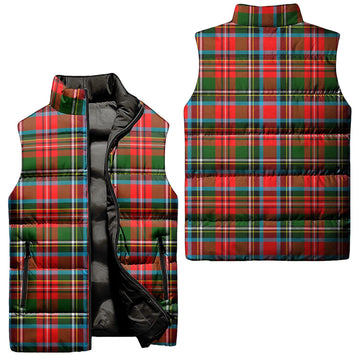 Stewart (Stuart) Tartan Sleeveless Puffer Jacket