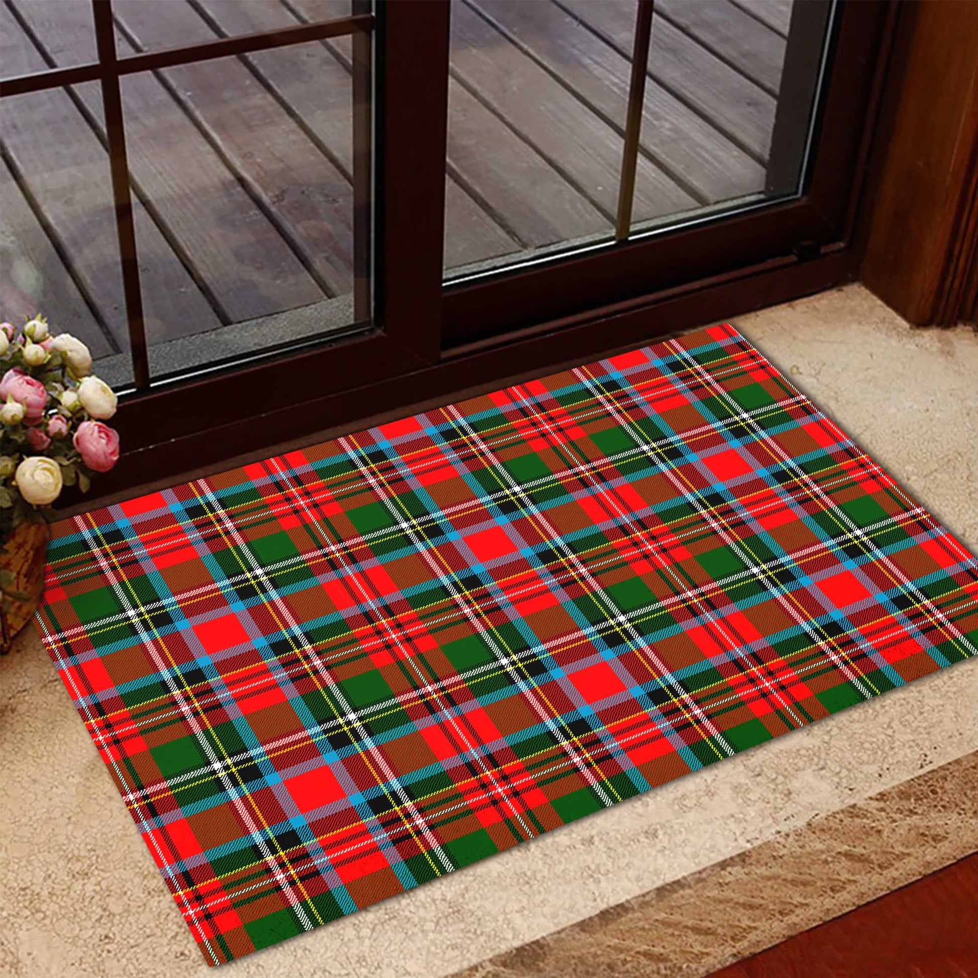 Stewart Royal Tartan Door Mat - Tartanvibesclothing Shop