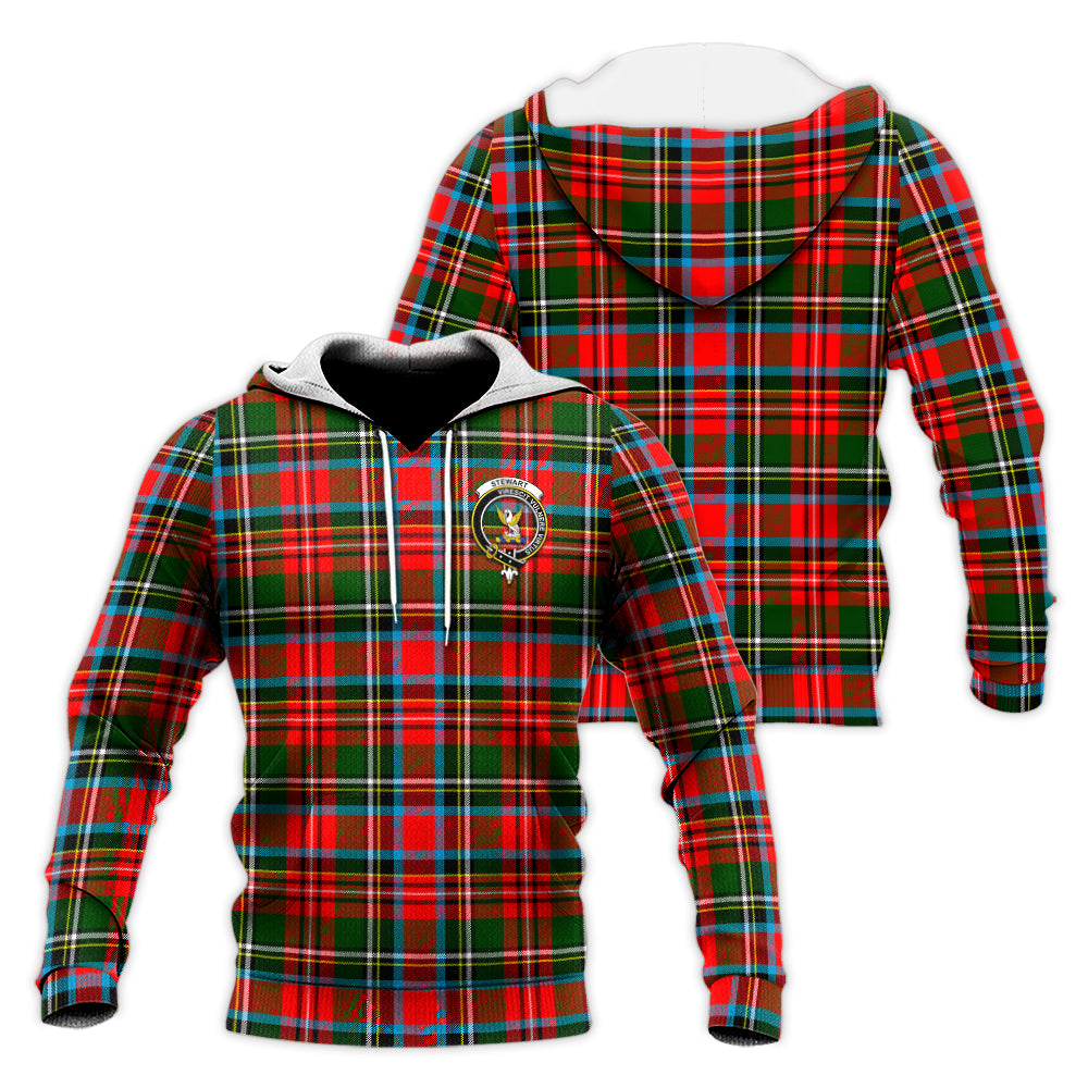 stewart-royal-tartan-knitted-hoodie-with-family-crest