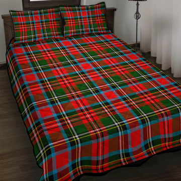 Stewart (Stuart) Tartan Quilt Bed Set