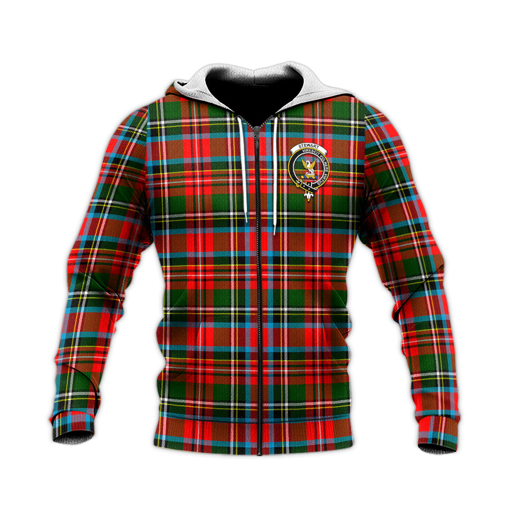 stewart-royal-tartan-knitted-hoodie-with-family-crest