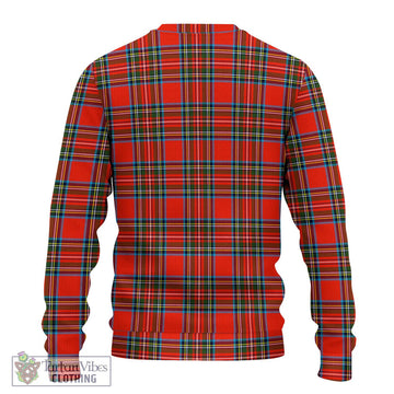 Stewart (Stuart) Tartan Ugly Sweater with Family Crest DNA In Me Style