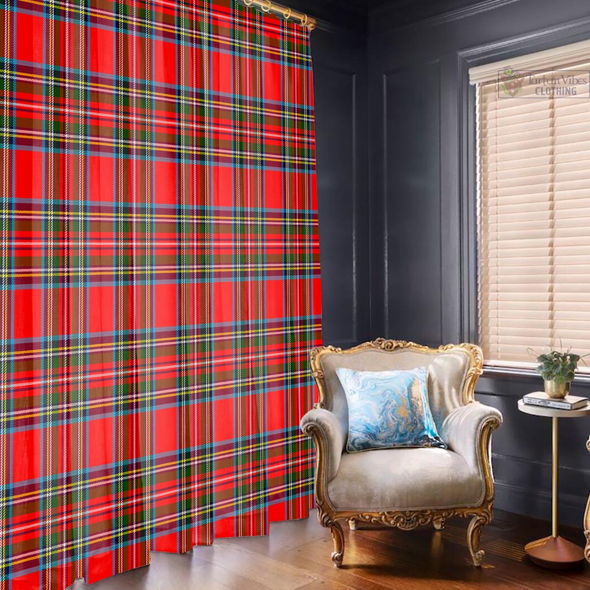 Stewart Royal Tartan Window Curtain