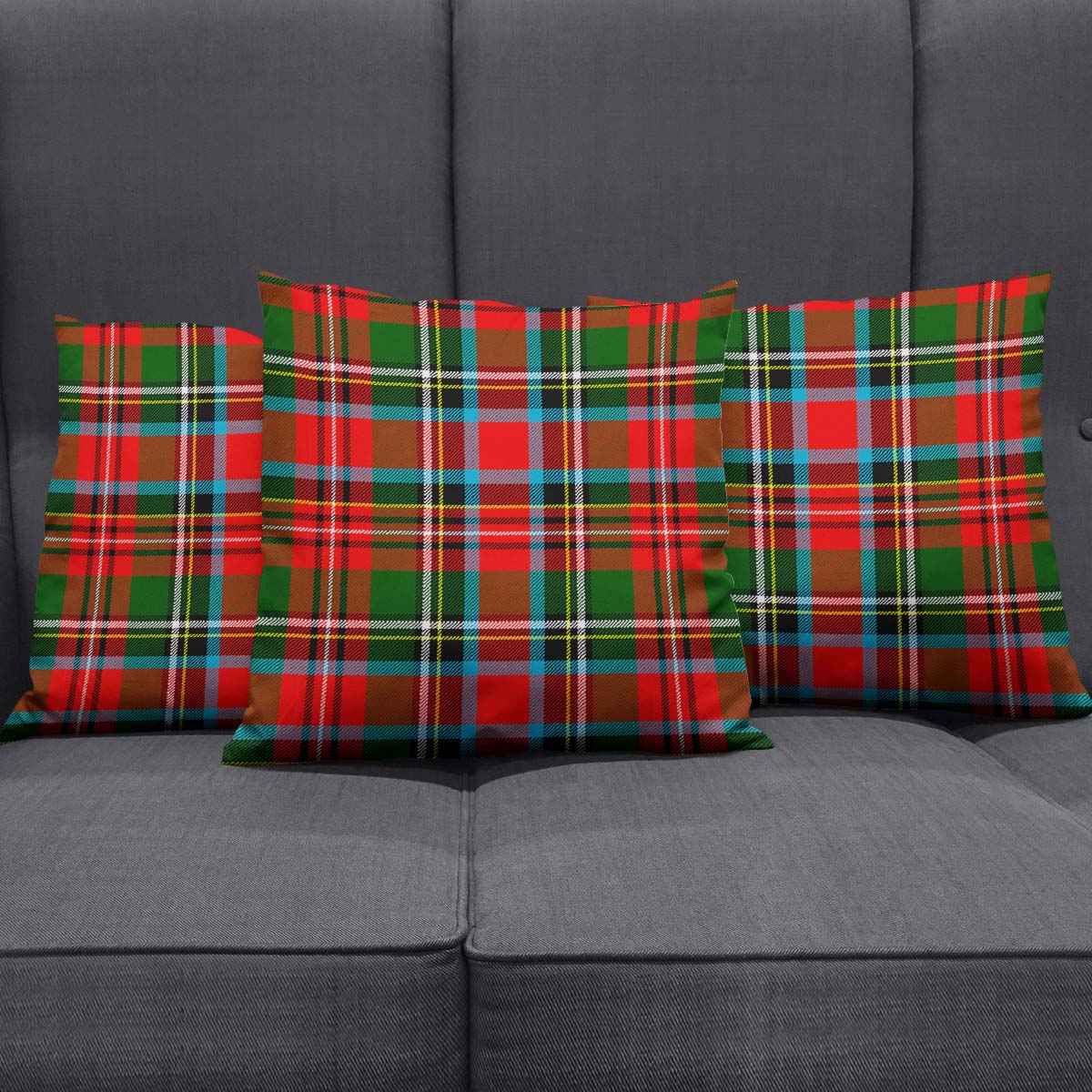 Stewart Royal Tartan Pillow Cover - Tartanvibesclothing