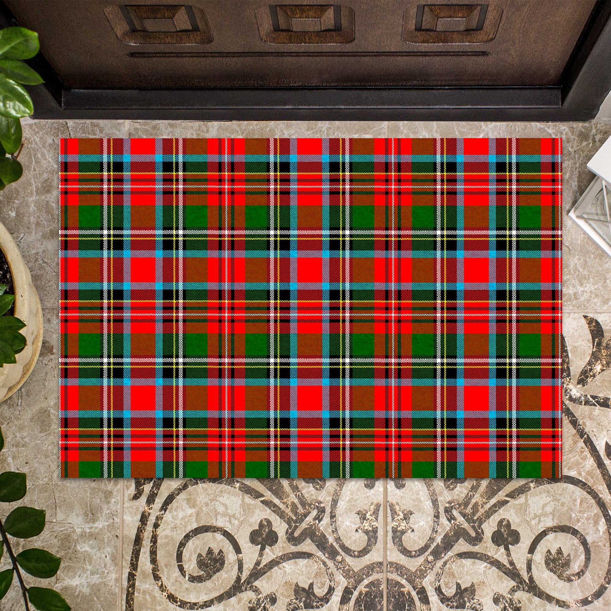 Stewart Royal Tartan Door Mat - Tartanvibesclothing Shop